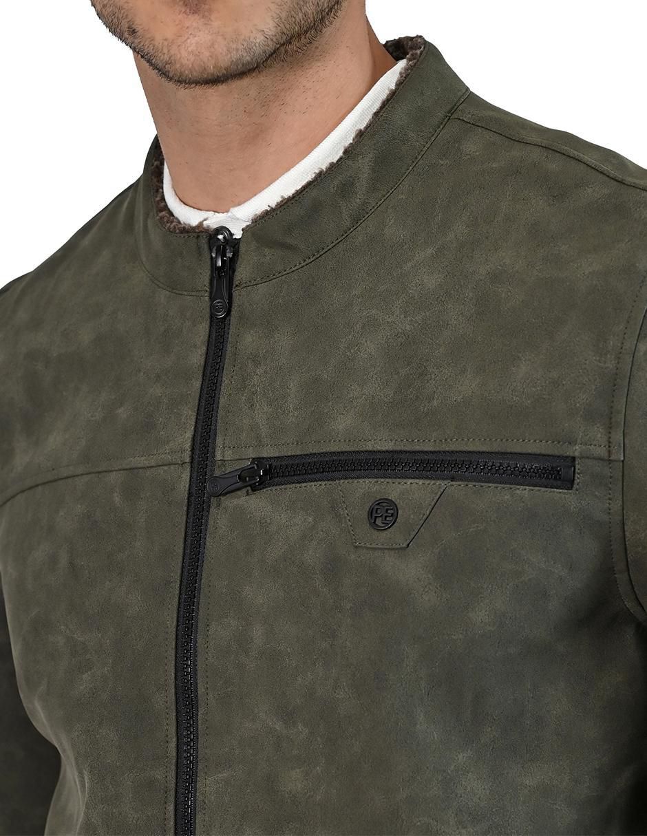Chamarra casual con bolsillos para hombre 6