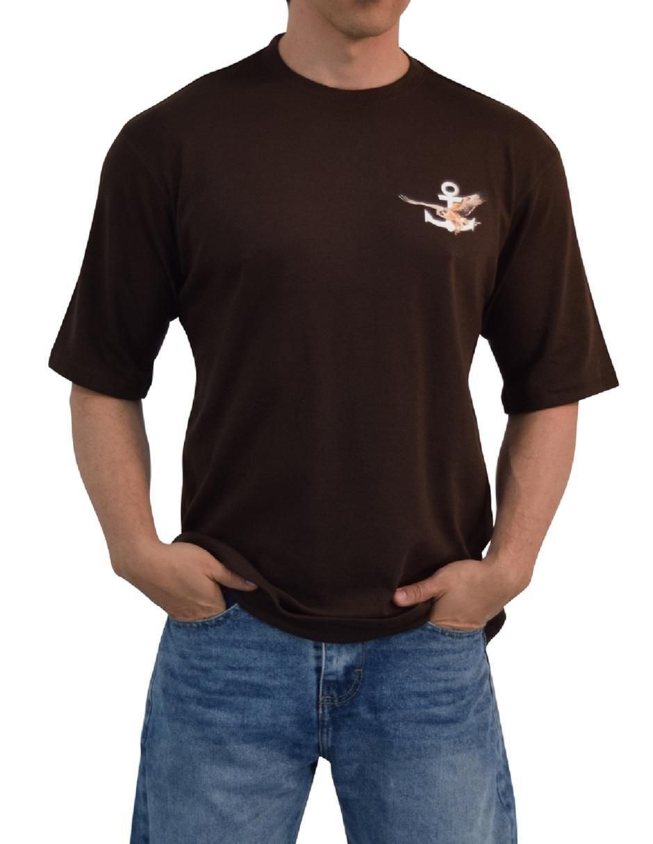 Playera oversized birds cuello redondo para hombre 5