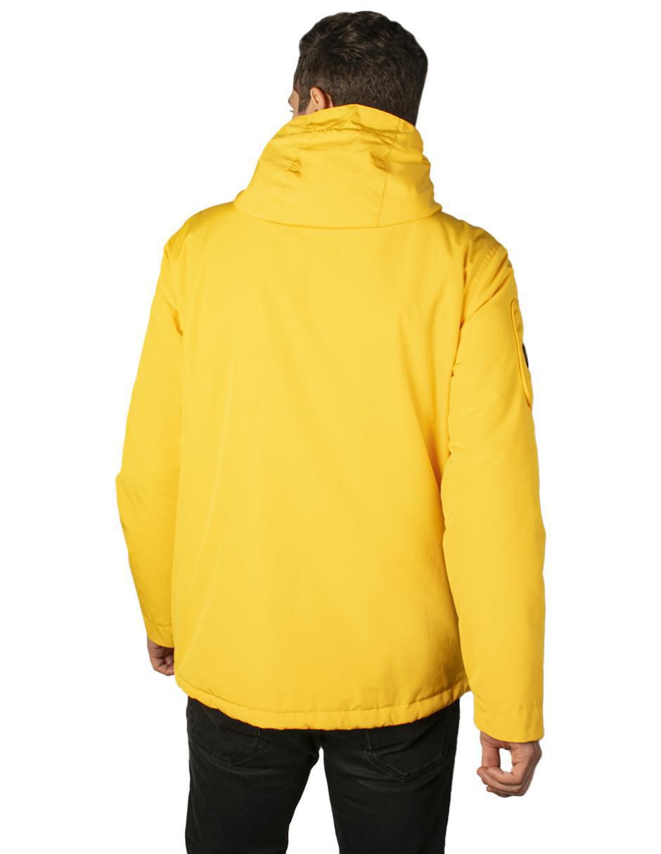 Chamarra casual impermeable con capucha para hombre 6