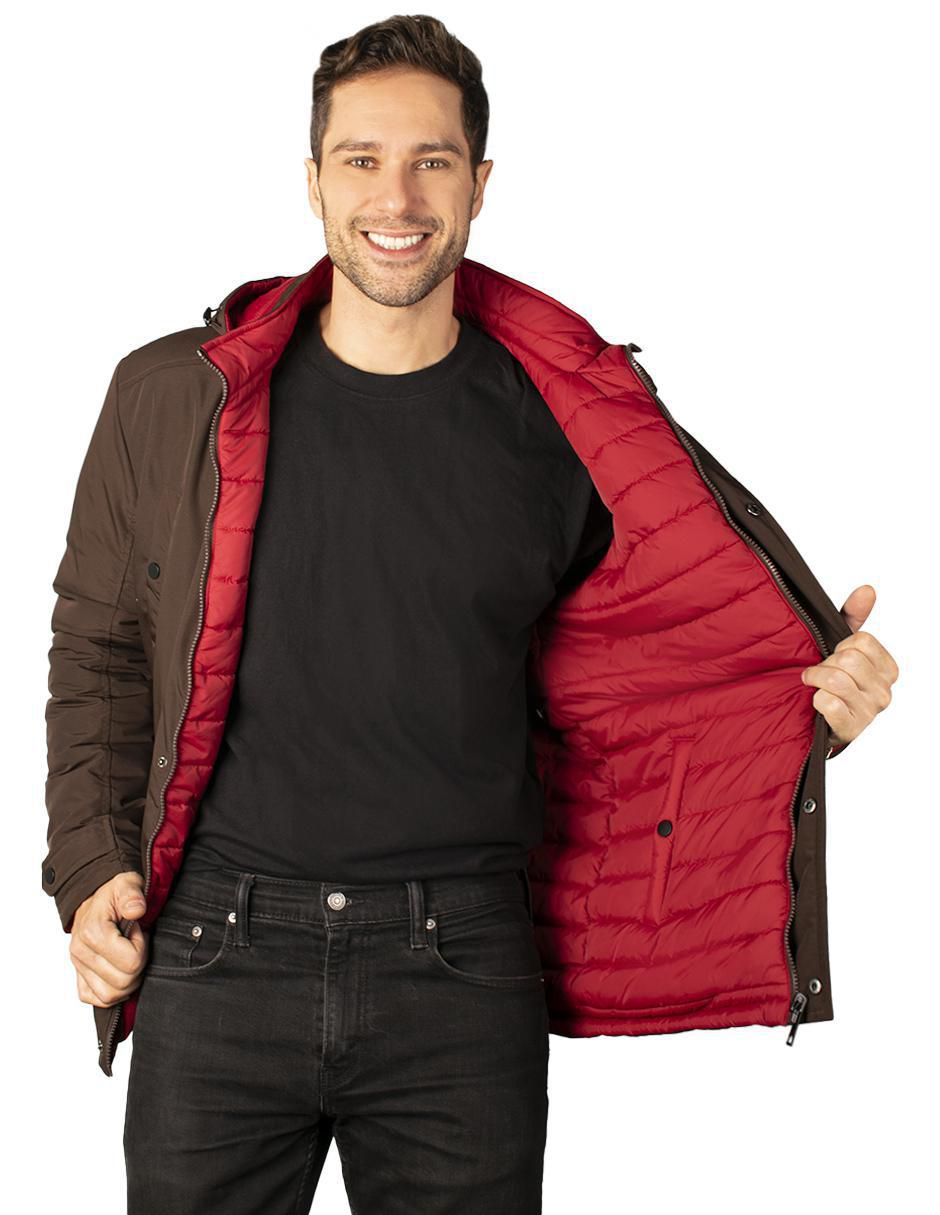 Chamarra acolchada reversible para hombre 2