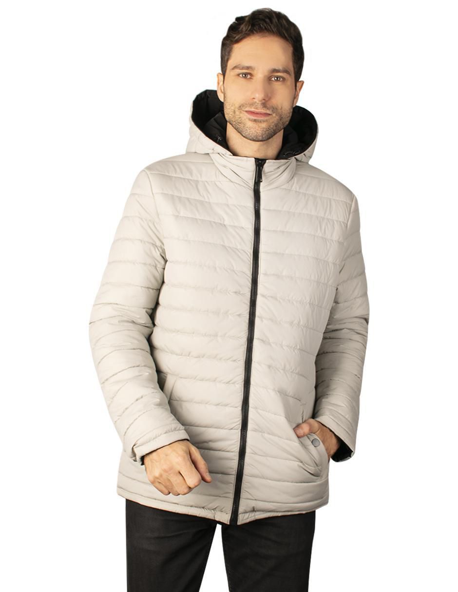 "chamarra" acolchada greenlander no "de" poliéster reversible "para hombre"