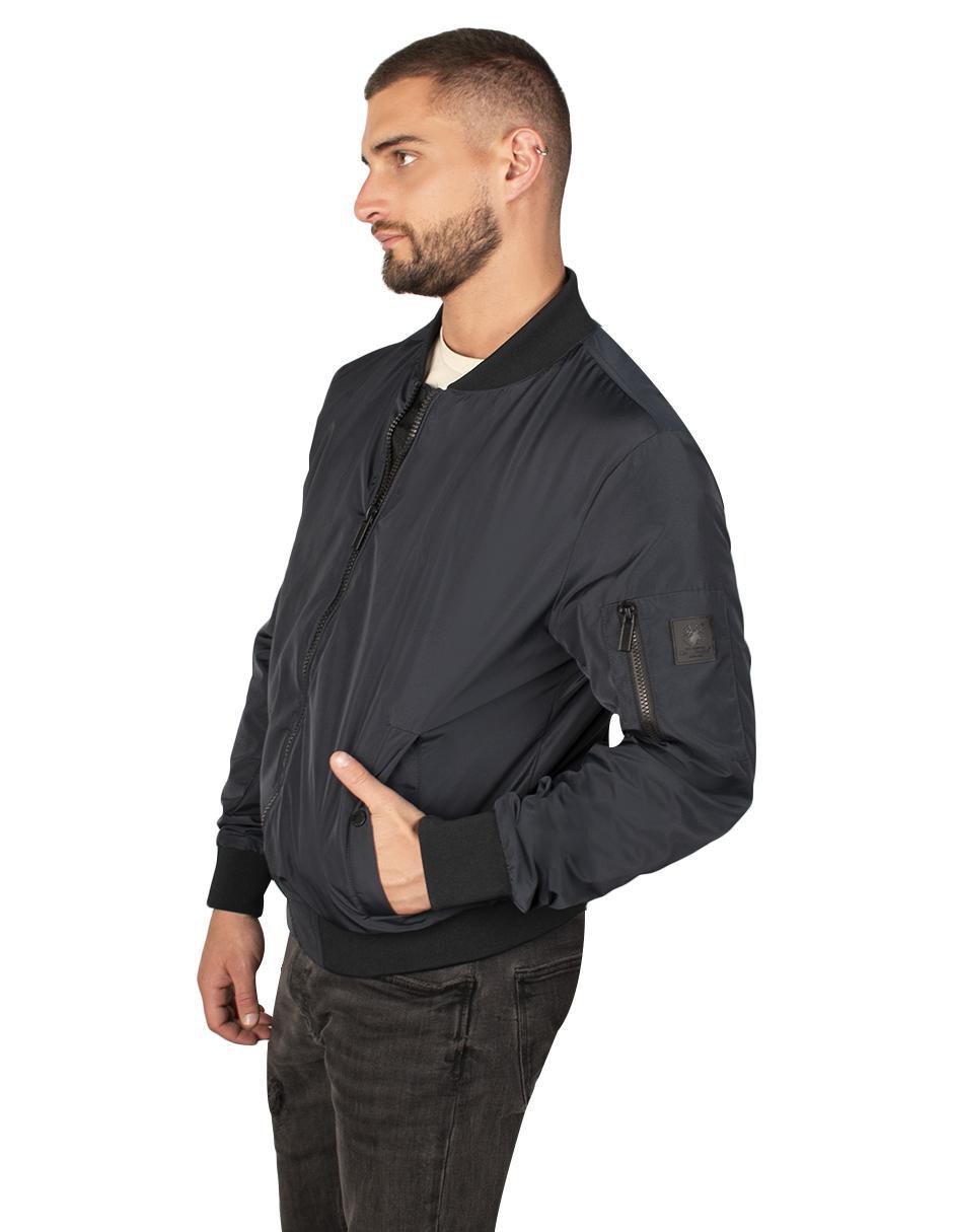 Chamarra bomber Greenlander con bolsillos para hombre