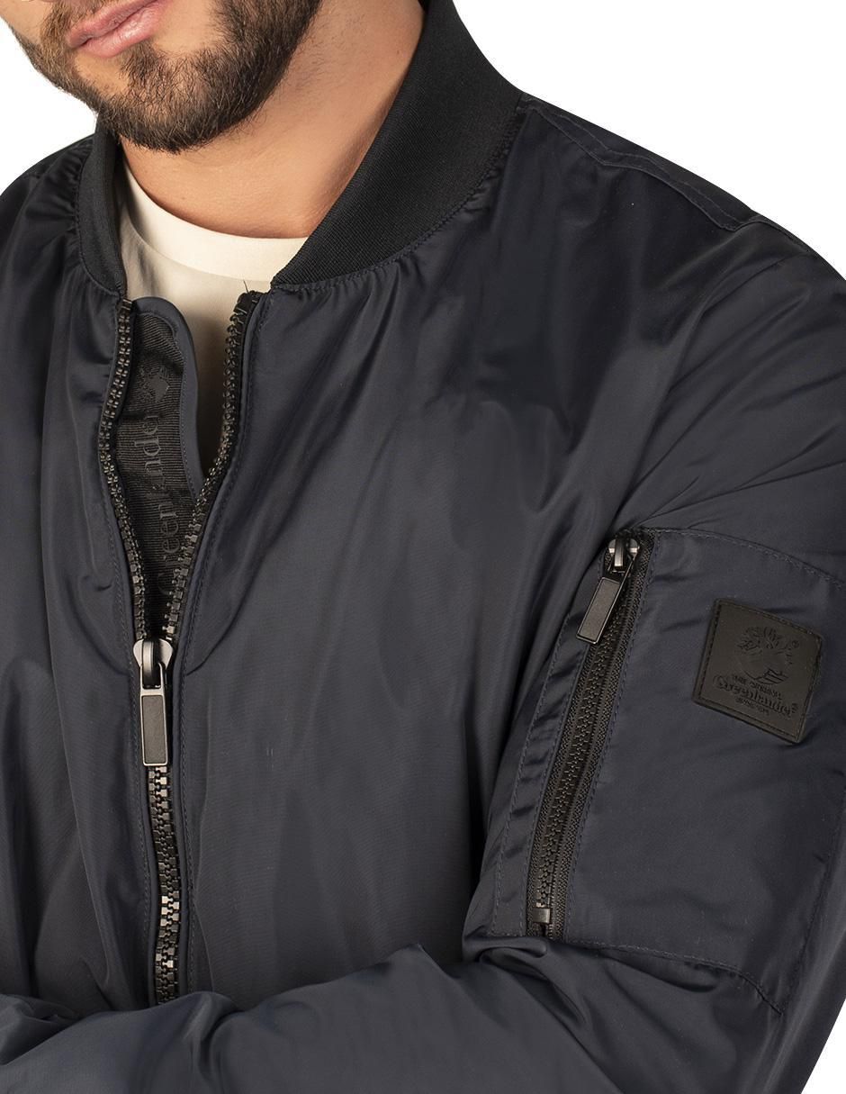 Chamarra bomber Greenlander con bolsillos para hombre