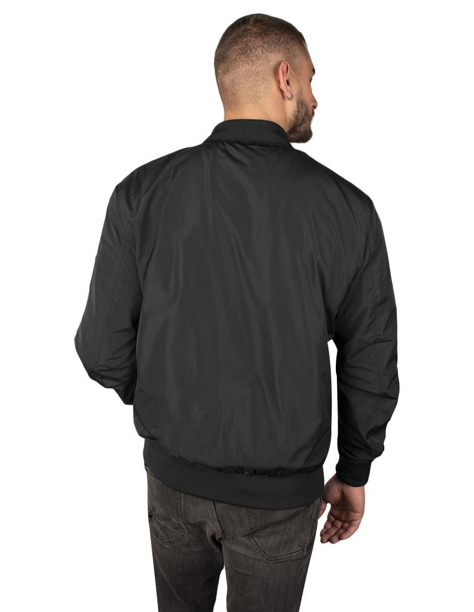 Chamarra bomber con bolsillos para hombre 5