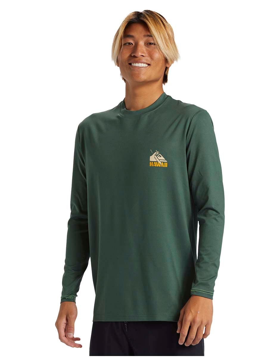 Rashguard  estampado logo para hombre 3
