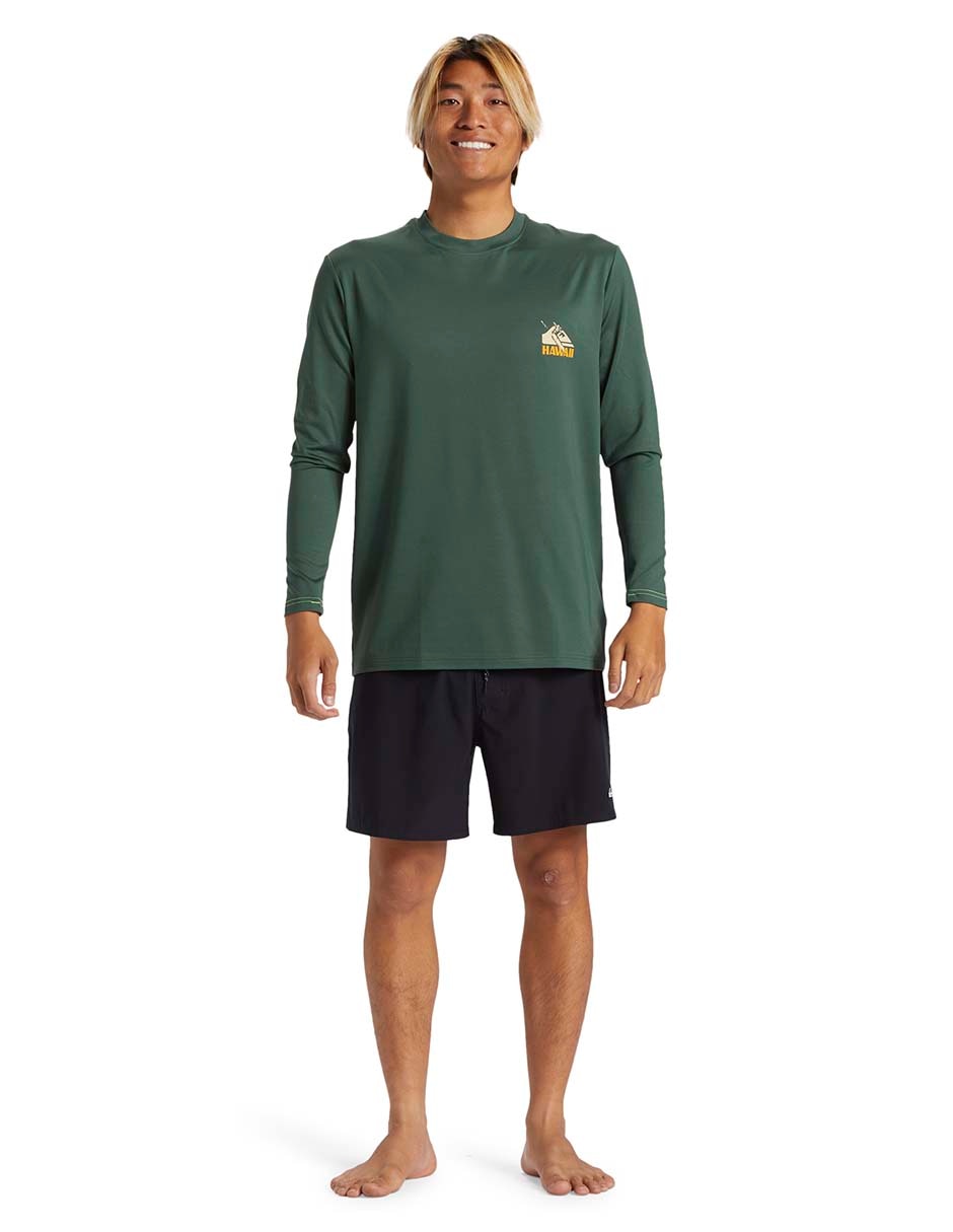 Rashguard  estampado logo para hombre 5