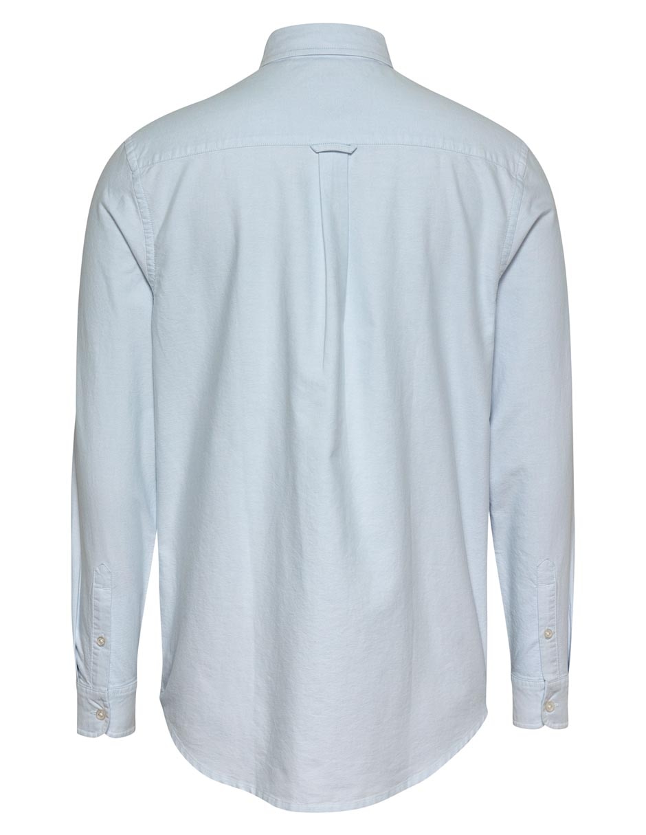Camisa casual de algodón manga larga para hombre 3