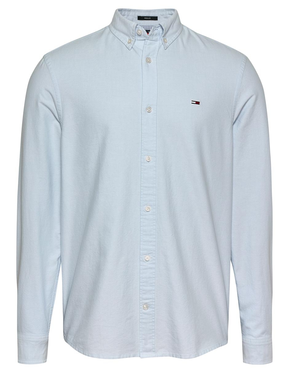 Camisa casual de algodón manga larga para hombre 7