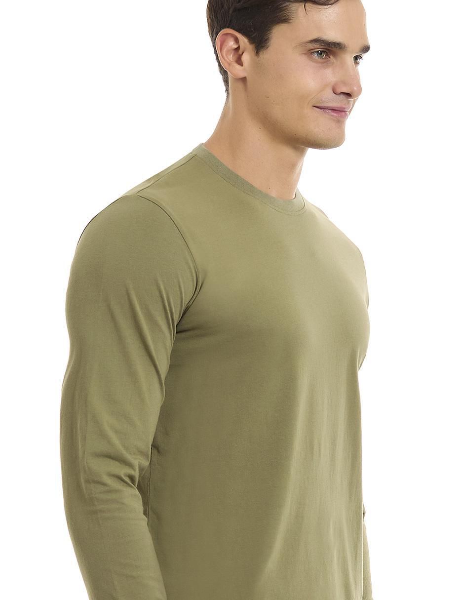 Playera cuello redondo para hombre 2