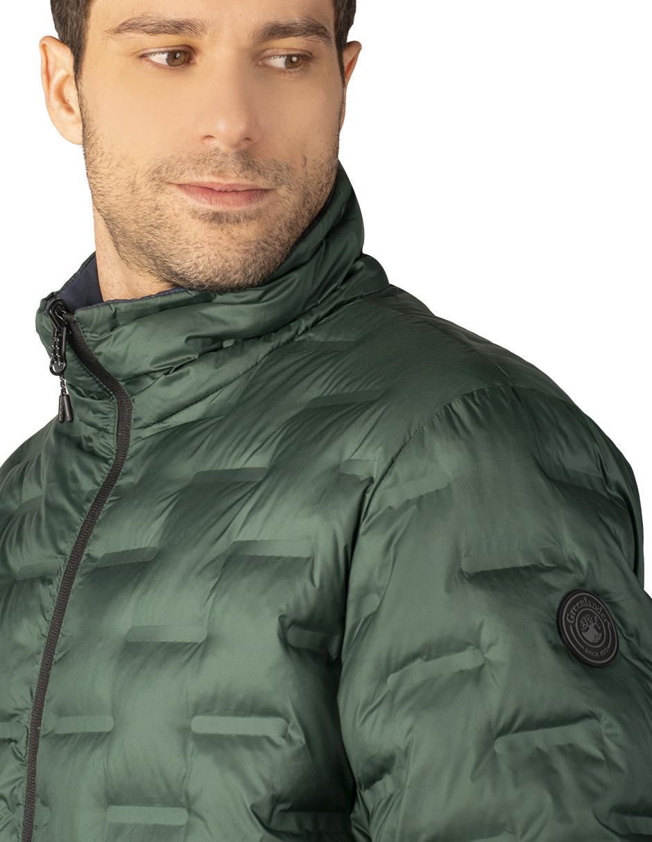 "chamarra" acolchada greenlander no "de" poliéster reversible "para hombre"