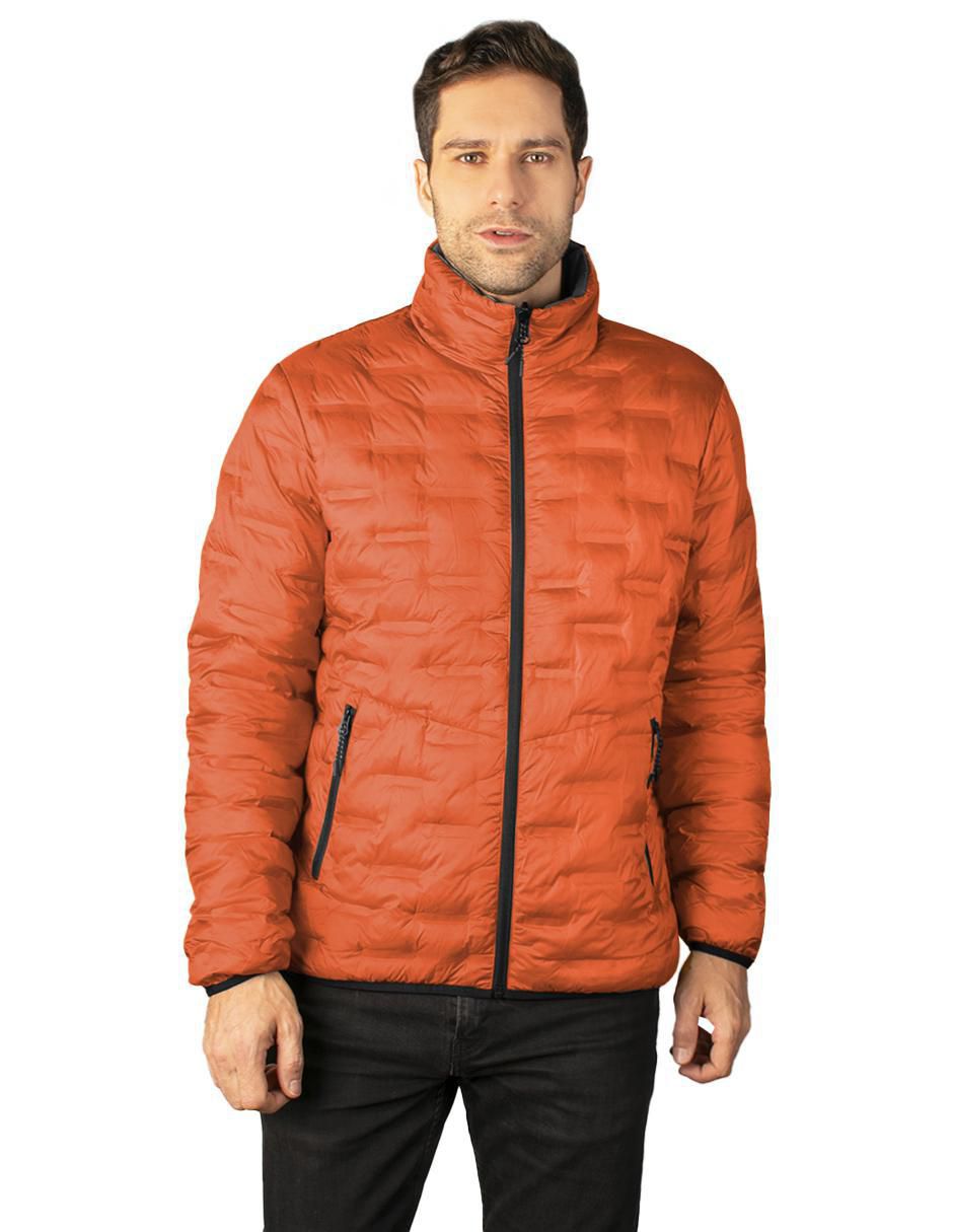 Chamarra acolchada reversible para hombre