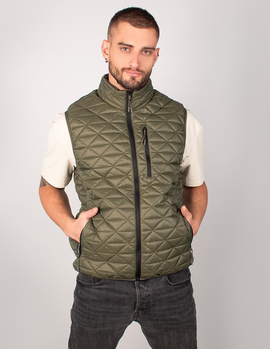 Chaleco capitonado para hombre