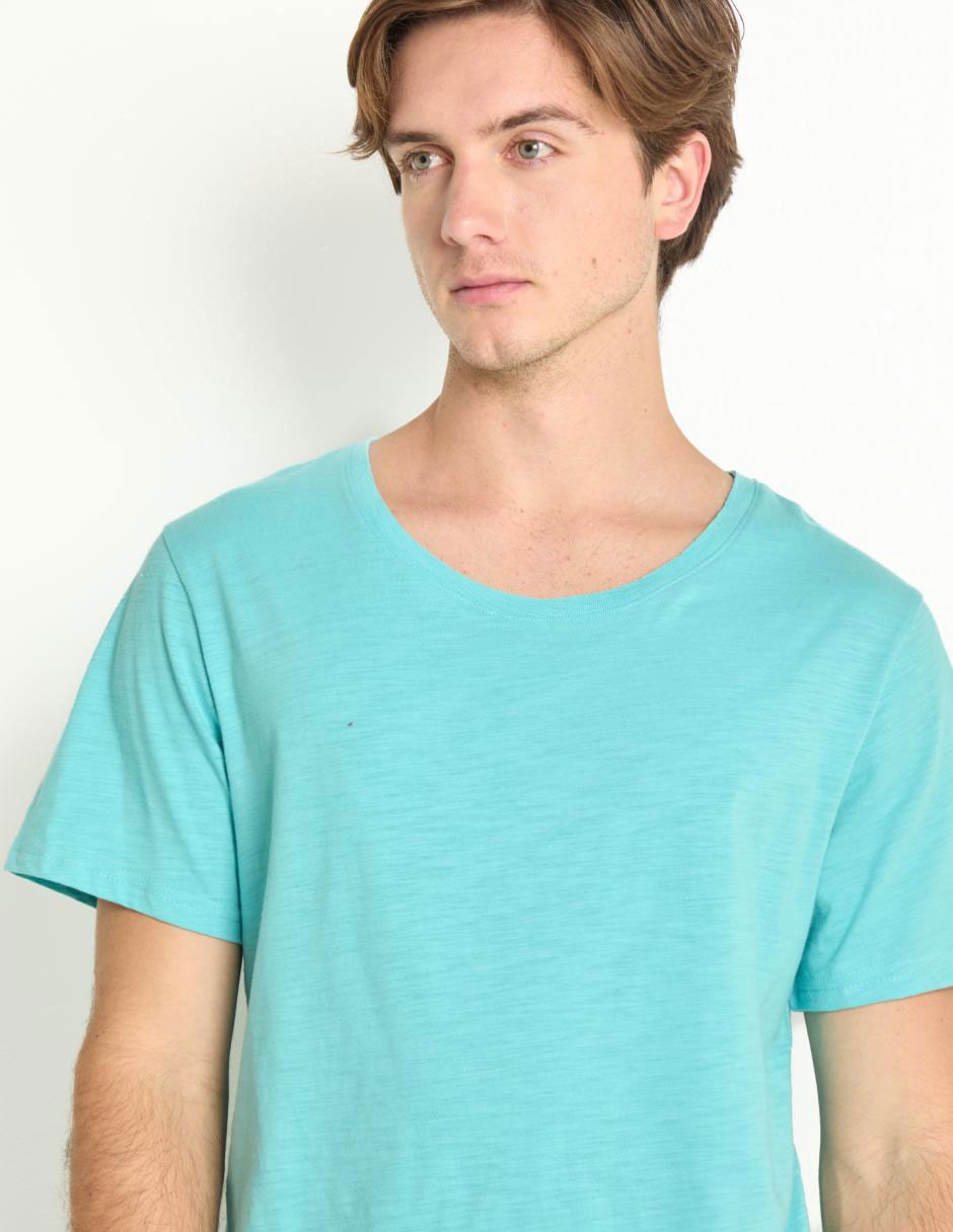 Playera cuello redondo para hombre 4