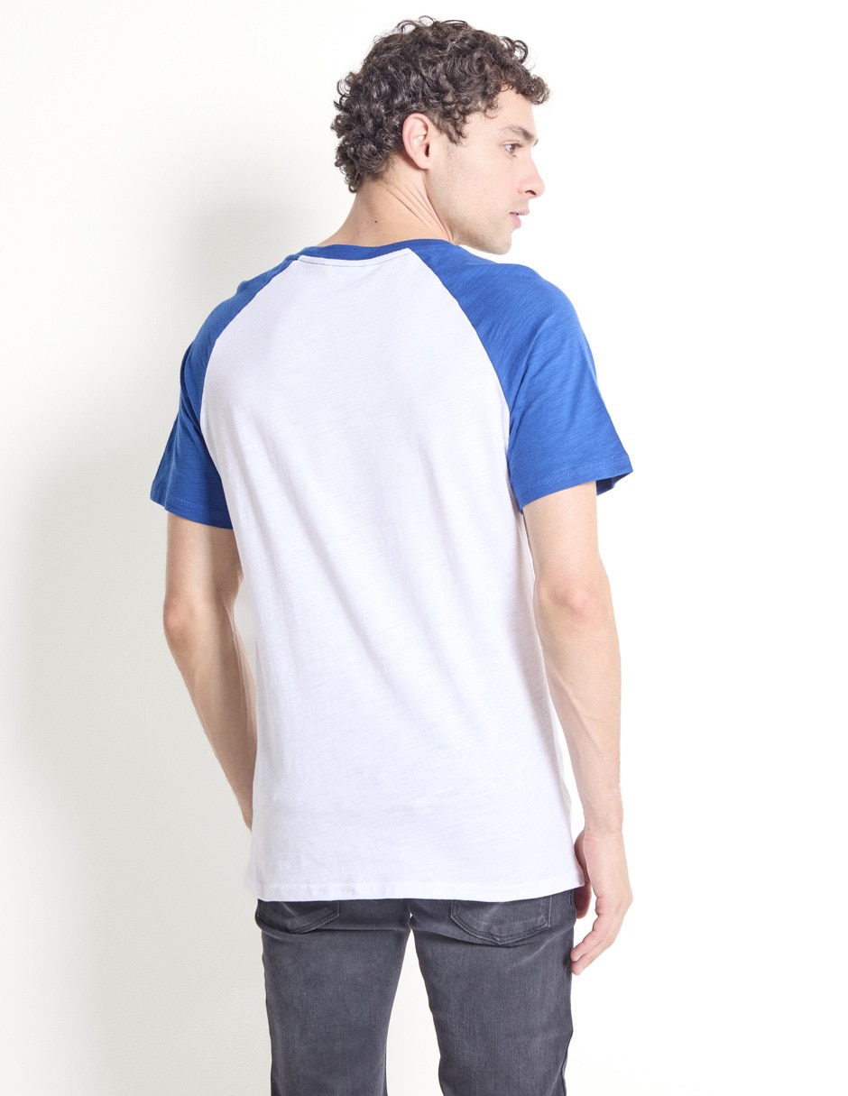 Playera cuello redondo para hombre 2