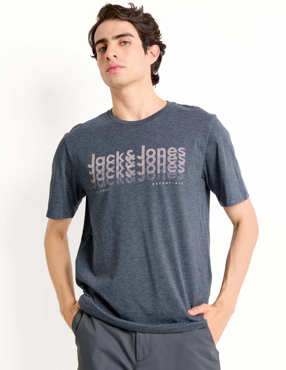 Round Neck Playeras Jack Jones Camiseta Jack And Jones