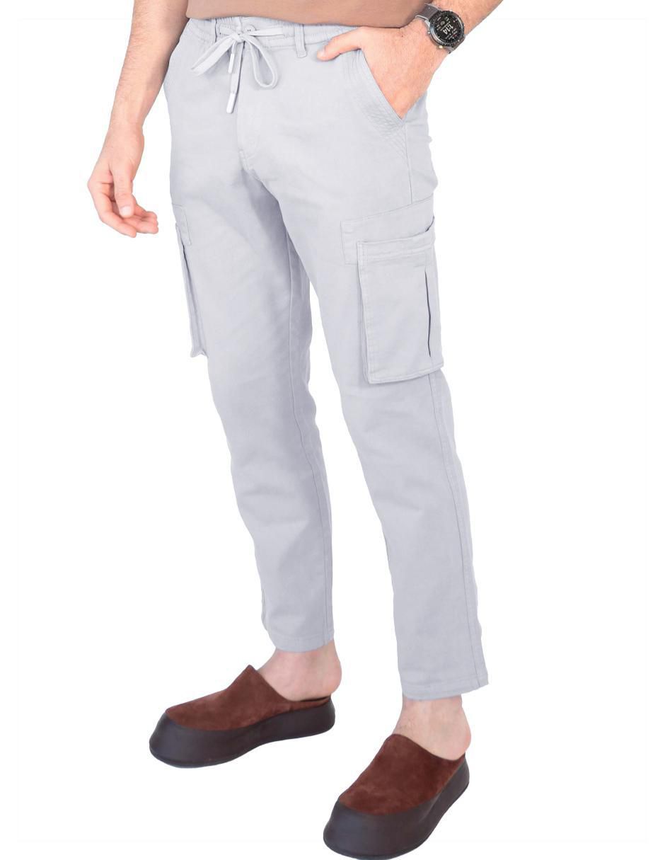 Jogger regular roosevelt sin familia o colección french-le2404 "estampado" liso con bolsillos "para hombre"