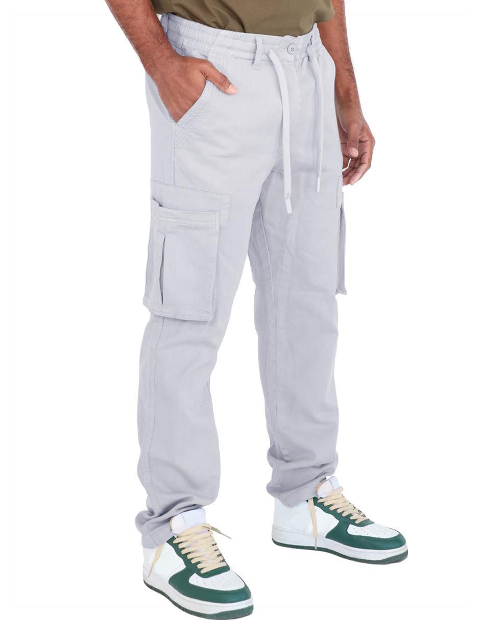 Jogger regular roosevelt sin familia o colección french-le2404 "estampado" liso con bolsillos "para hombre"