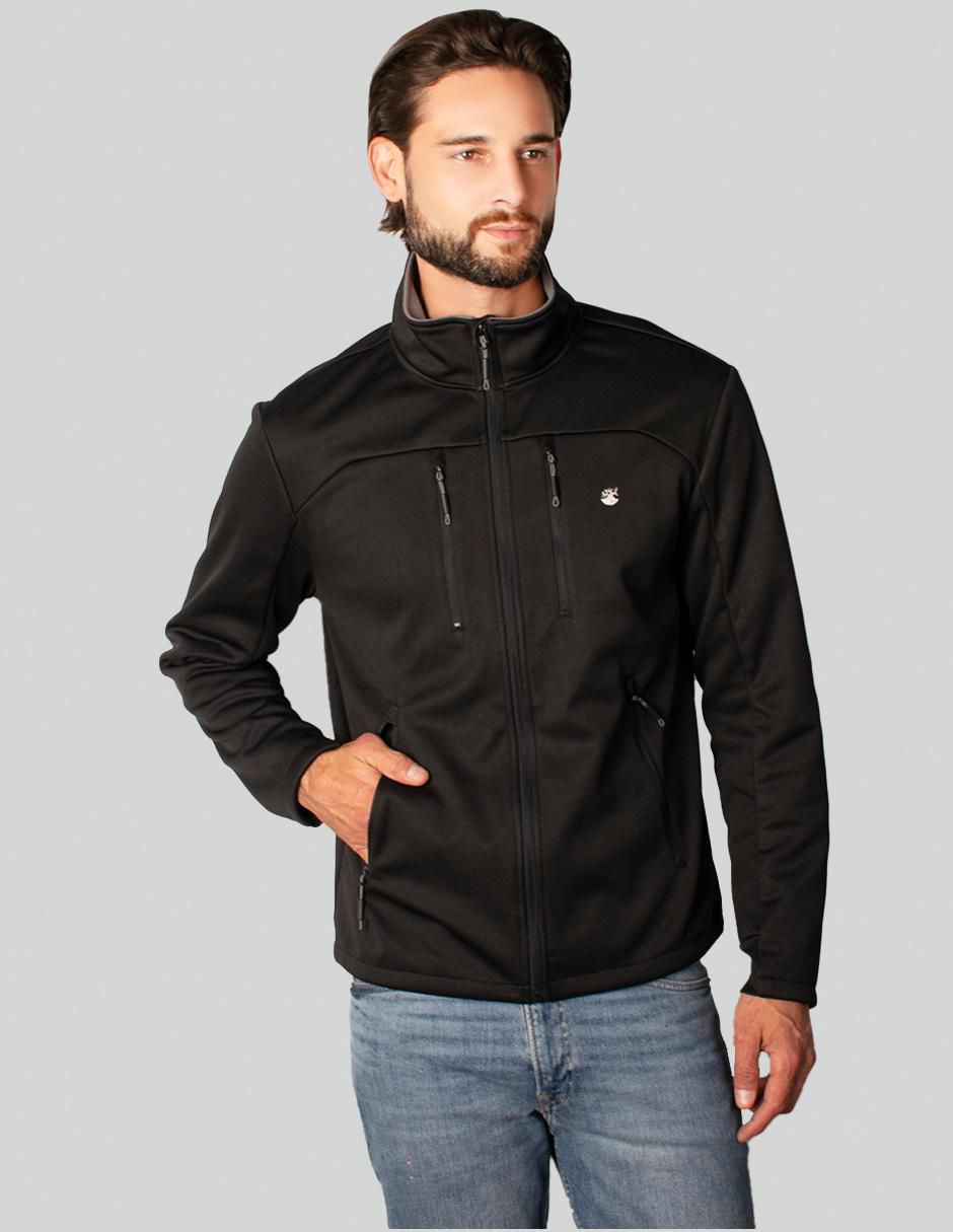 Chamarra casual con bolsillos para hombre Chamarra casual con bolsillos para hombre