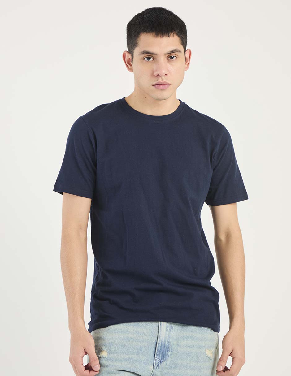 Playera cuello redondo para hombre