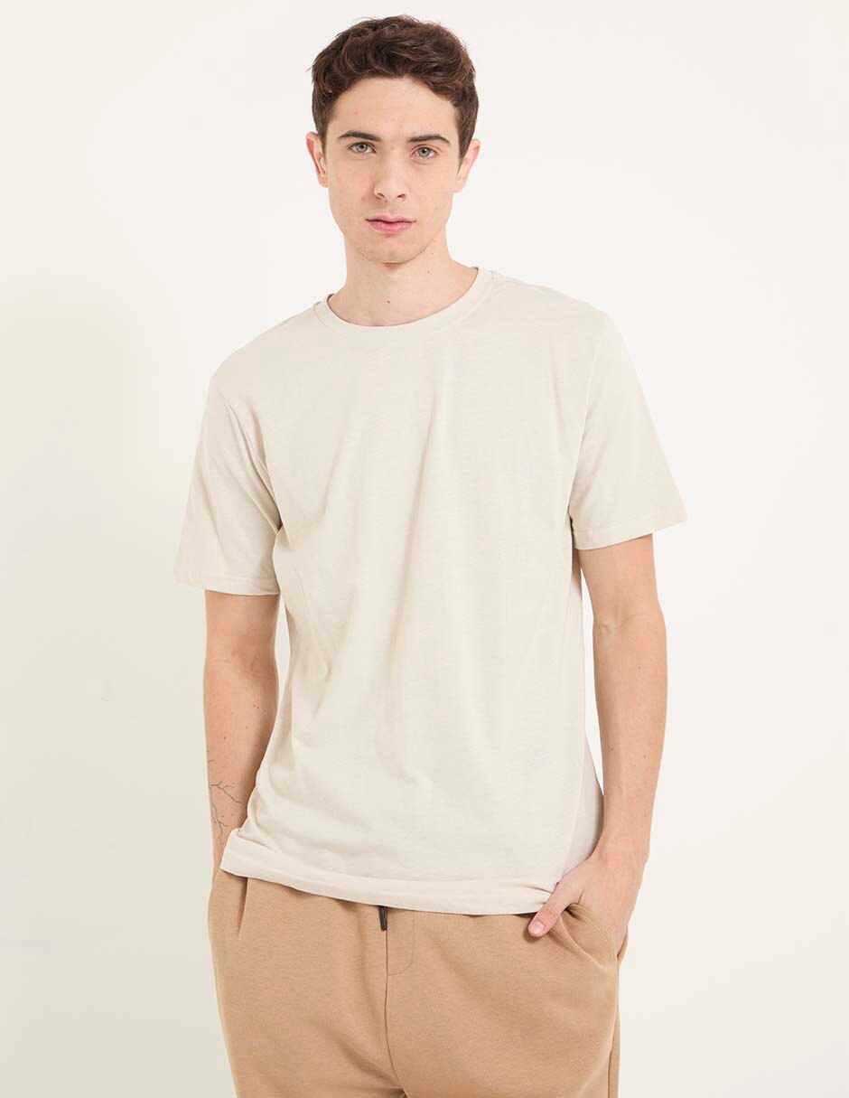 Playera cuello redondo para hombre Playera cuello redondo para hombre