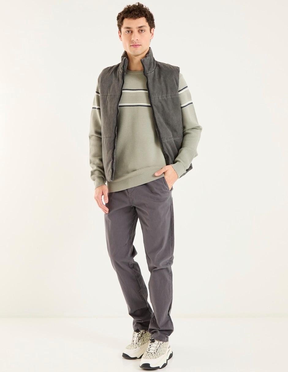Suéter cuello redondo para hombre 3
