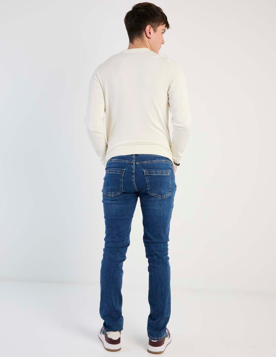 Pantalón slim de algodón para hombre 2