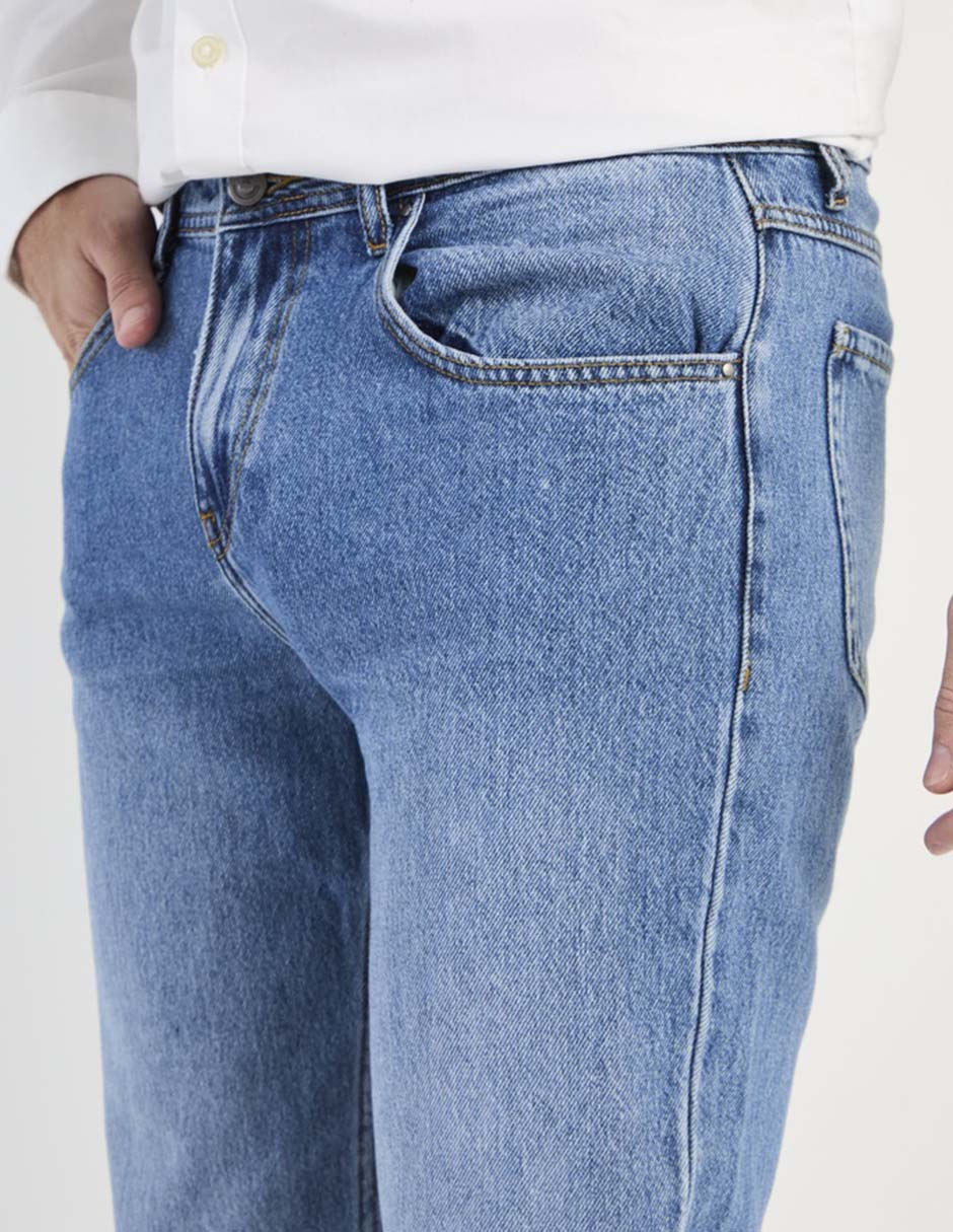 Pantalón slim de algodón para hombre 4