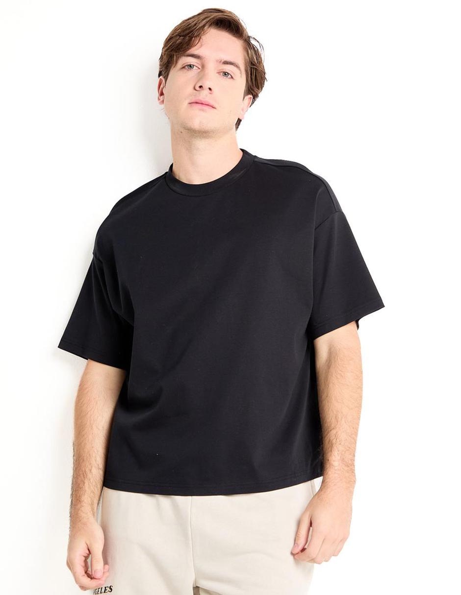 Playera cuello redondo para hombre