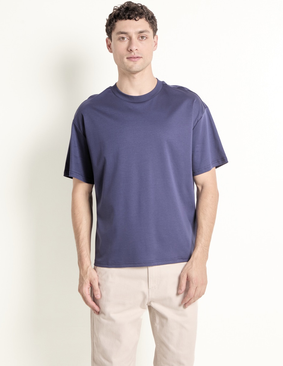Playera cuello redondo para hombre