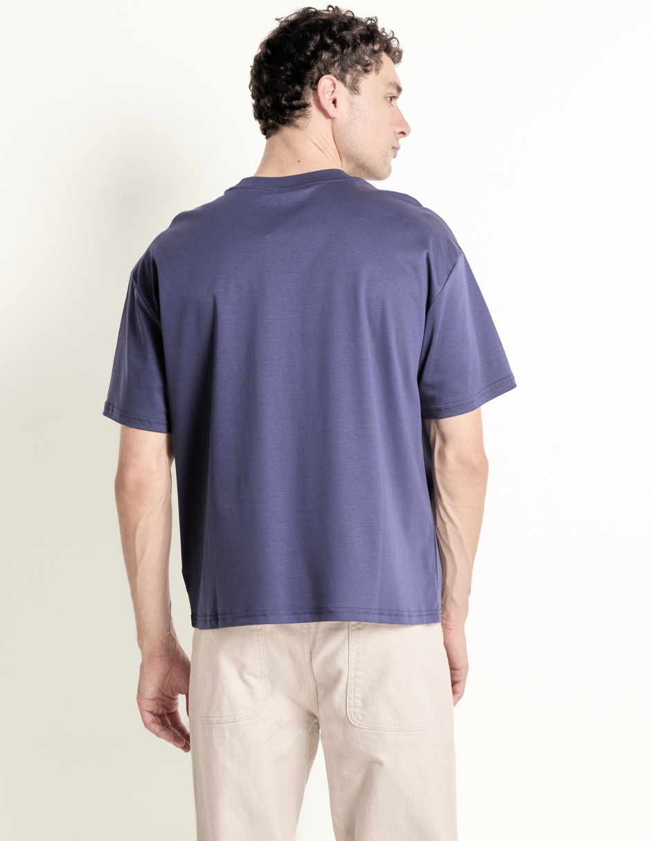 PLAYERA 365 ESSENTIA, XCH, AZUL MARINO