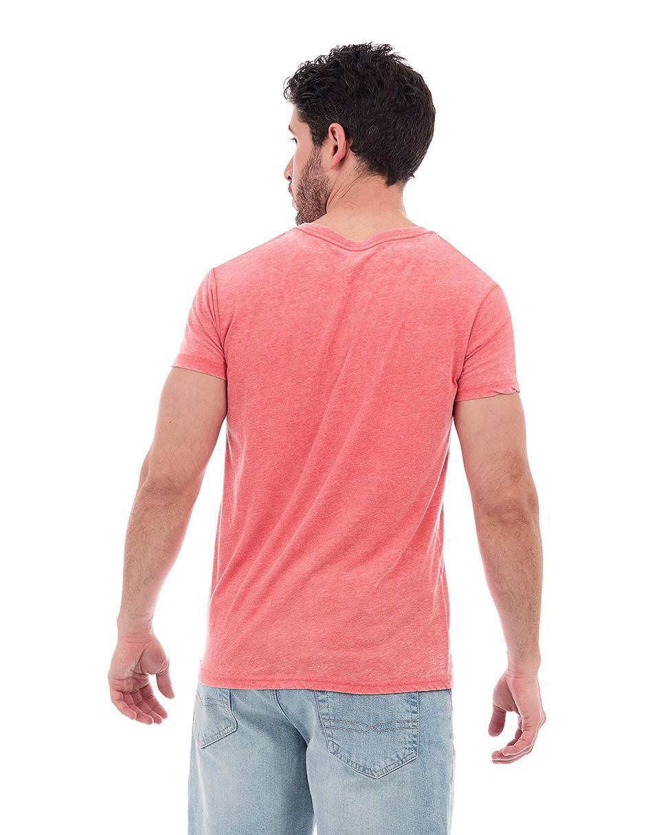 Playera cuello v para hombre 2