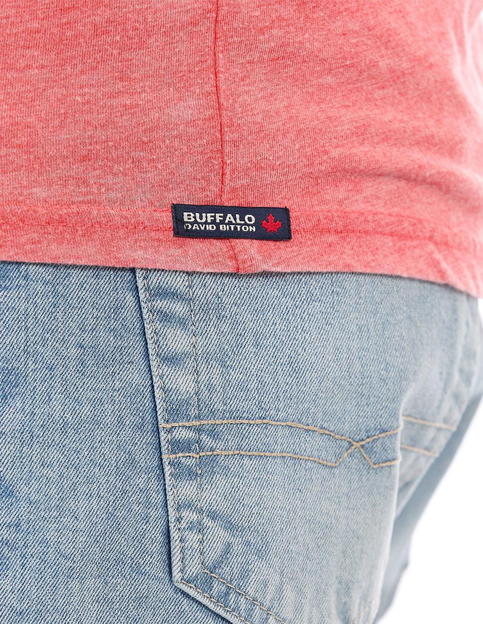 Playera cuello v para hombre 6