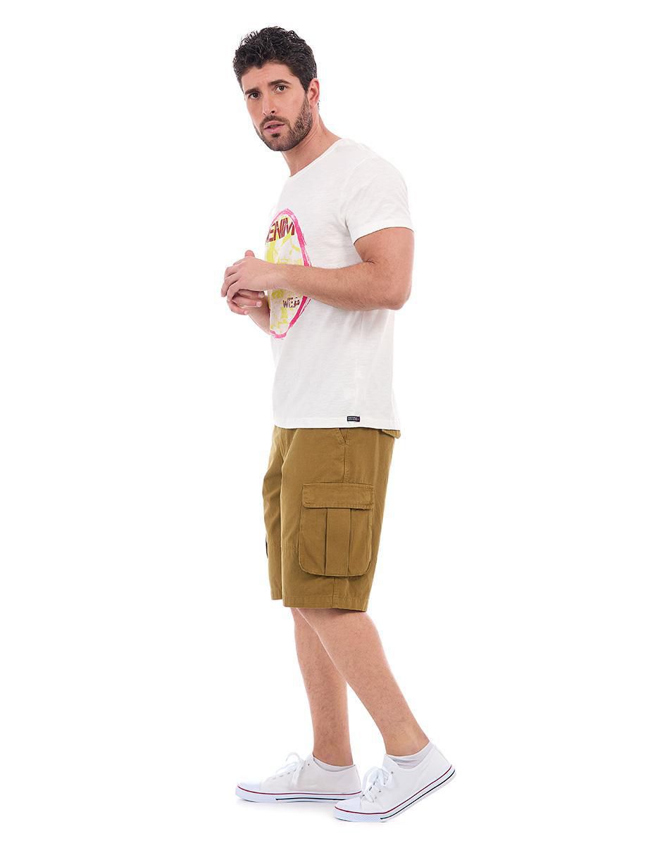 Playera cuello redondo para hombre 2