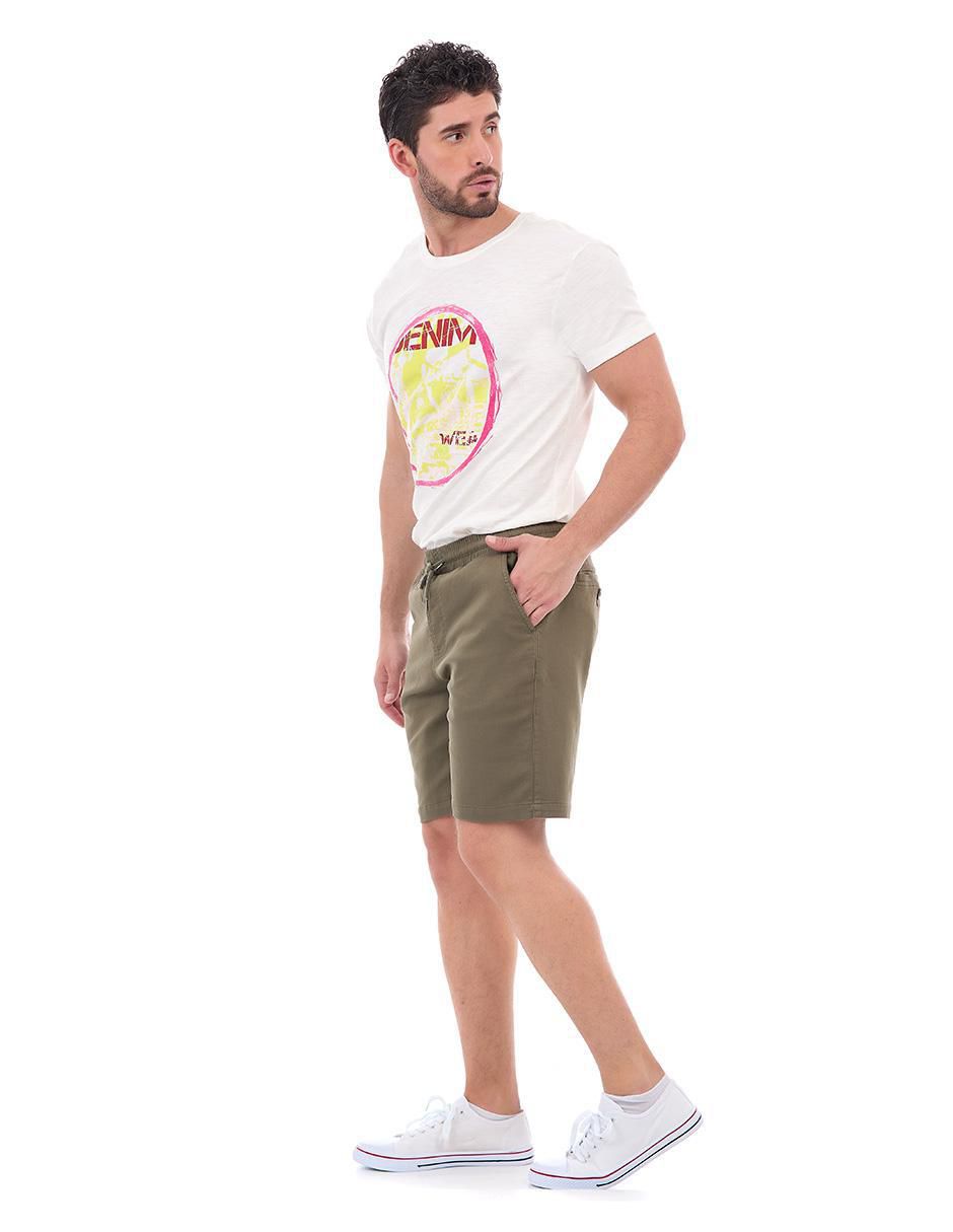Bermuda de algodón para hombre 2