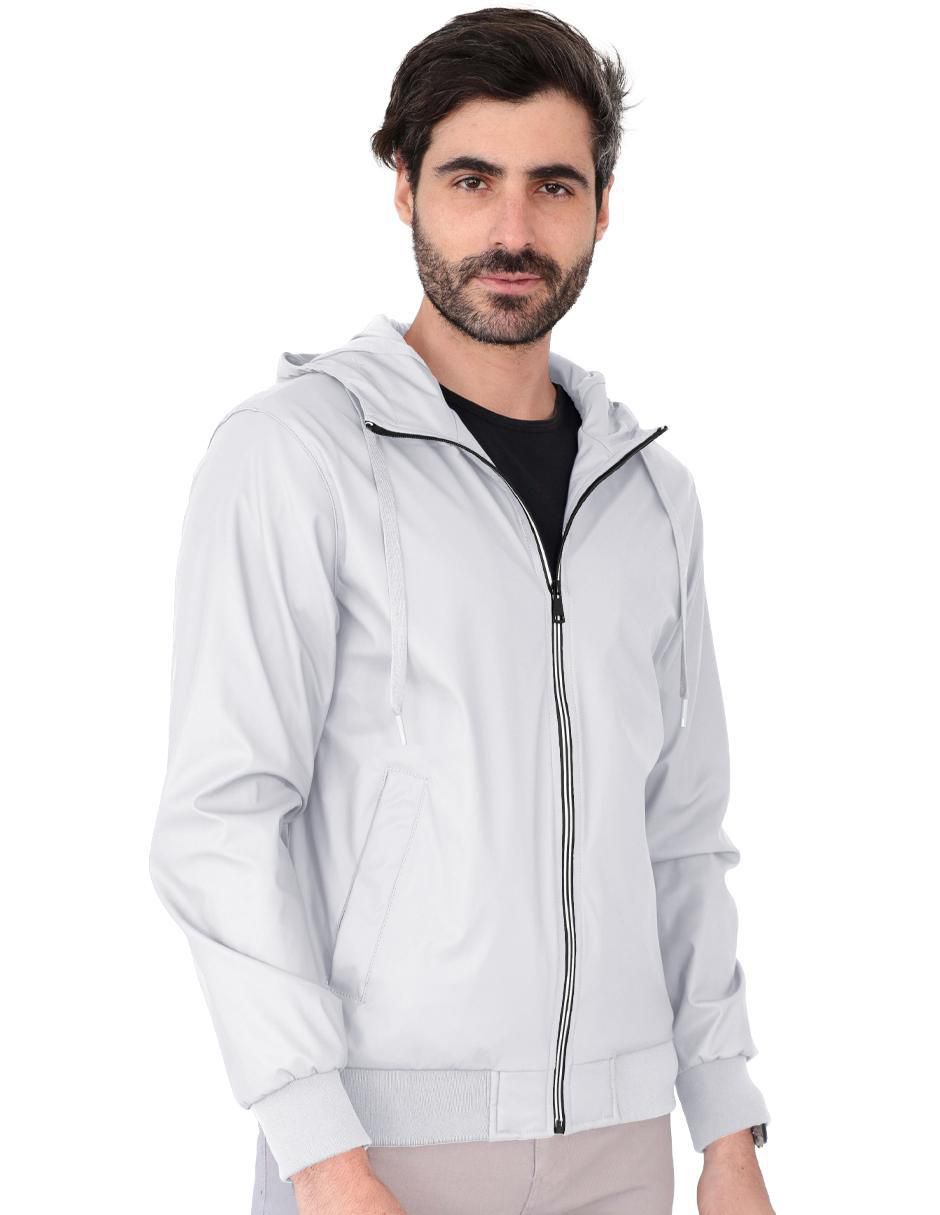Chamarra bomber con bolsillos para hombre 3