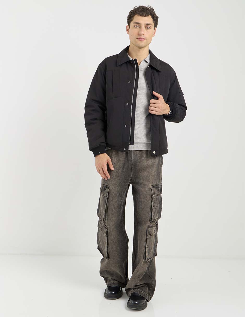Suéter cuello V para hombre 3