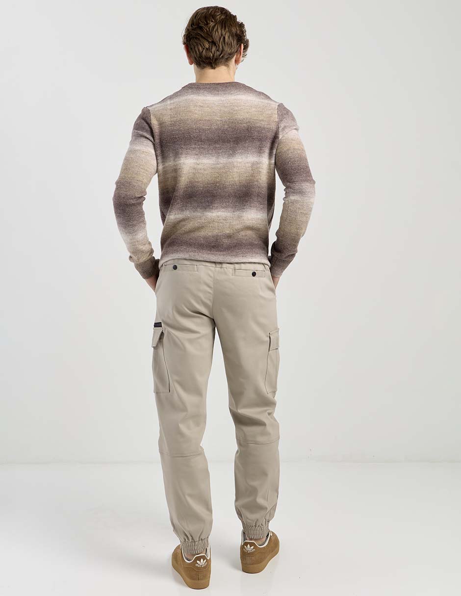 Jogger straight con bolsillos para hombre 2
