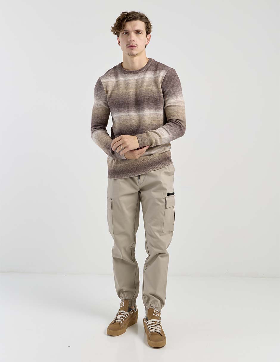 Jogger straight con bolsillos para hombre 3