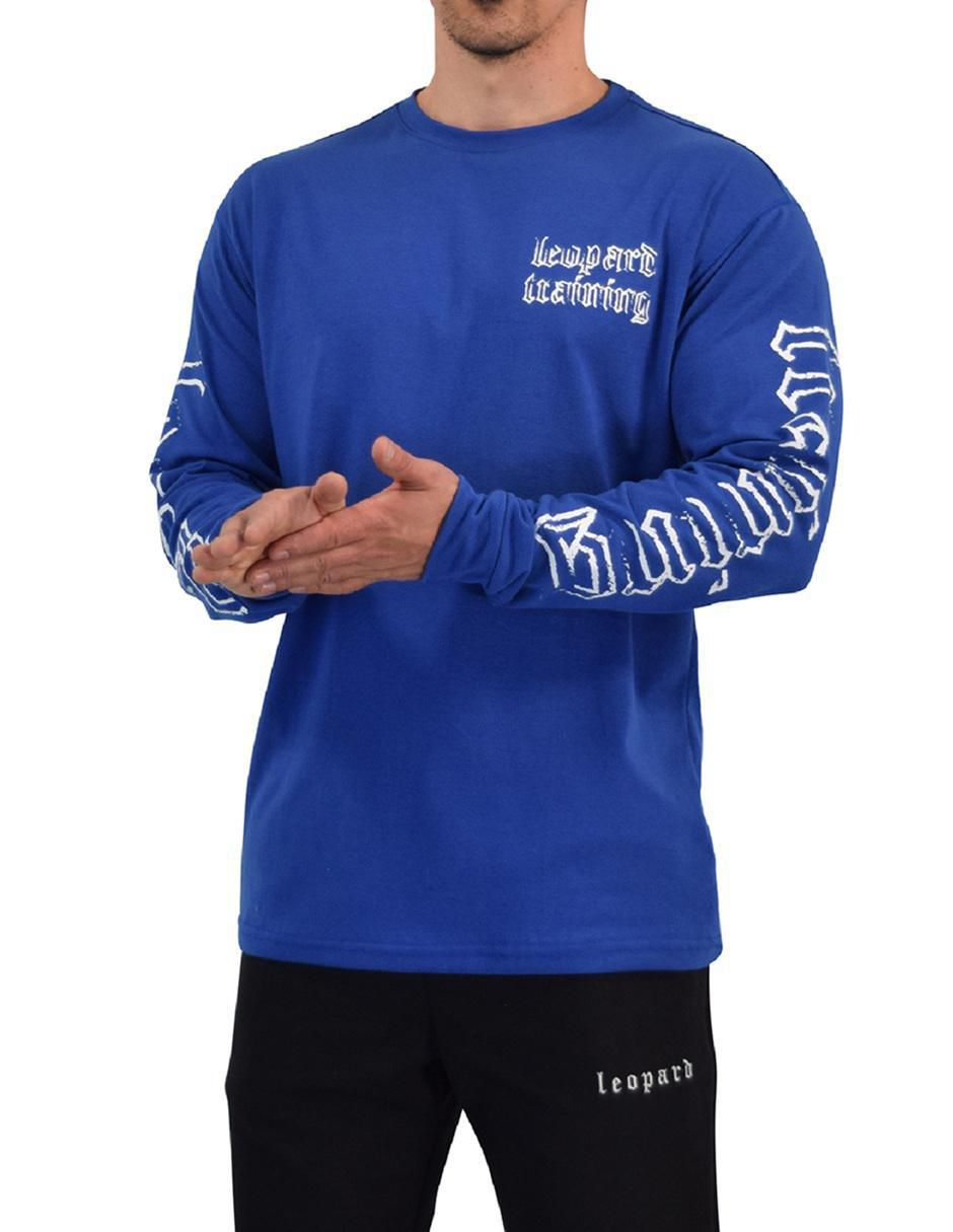 Playera power logo sleeve cuello redondo para hombre 2