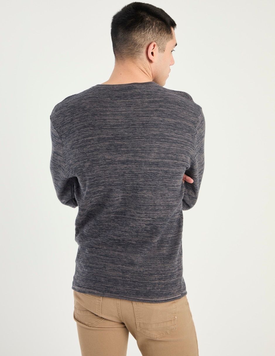 Suéter cuello redondo para hombre 2