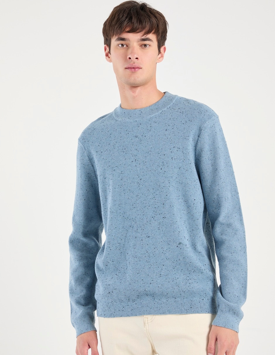 Suéter cuello redondo para hombre