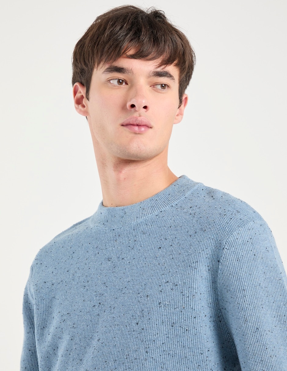 Suéter cuello redondo para hombre 4