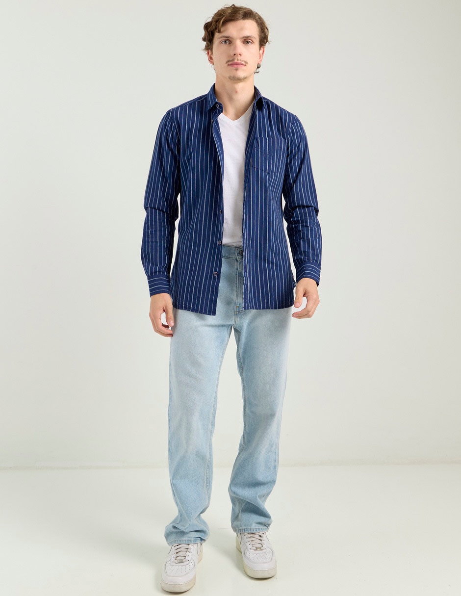 Sobrecamisa manga larga para hombre 3