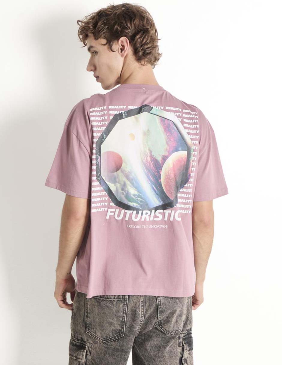 Playera cuello redondo para hombre 2