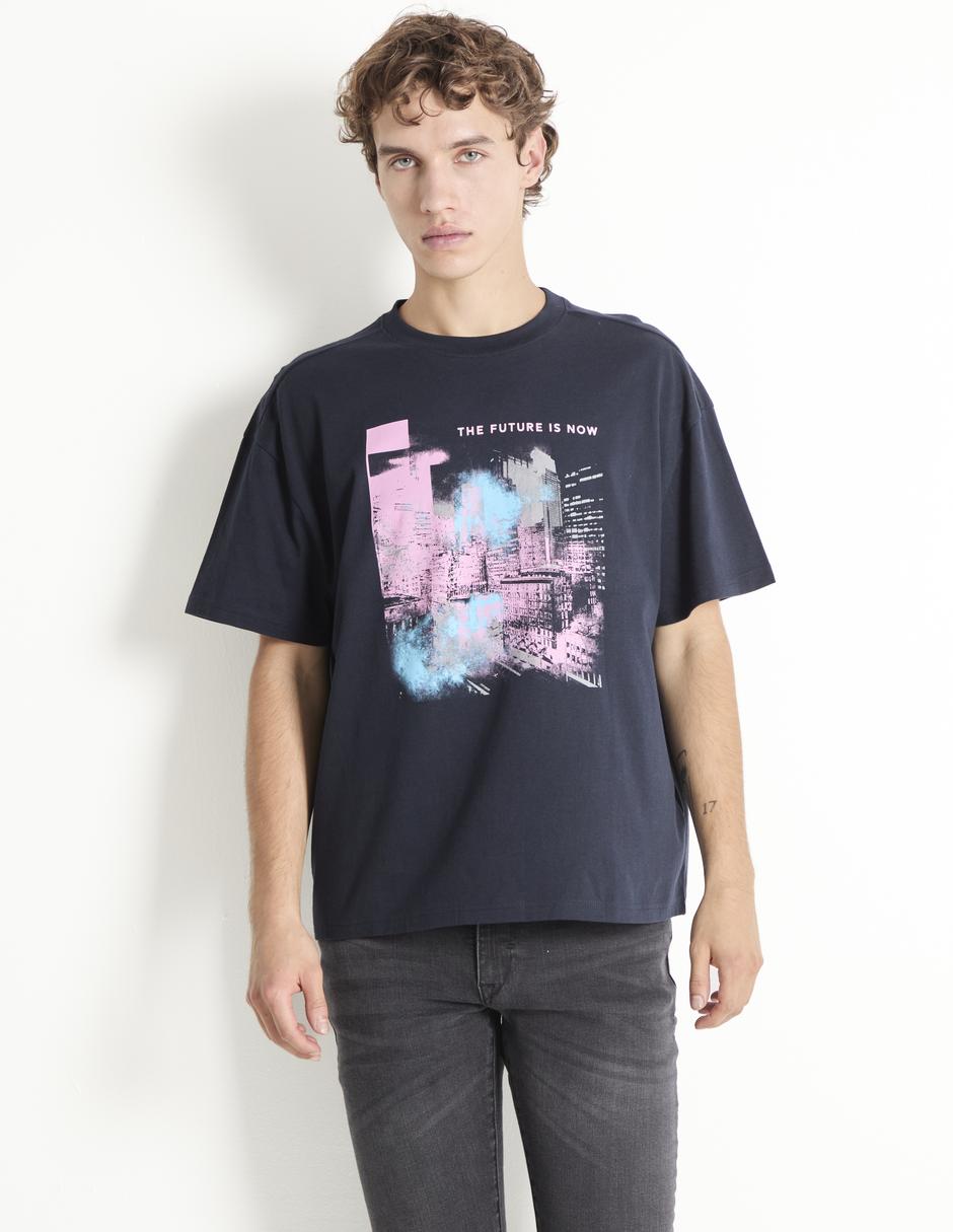 Playera cuello redondo para hombre