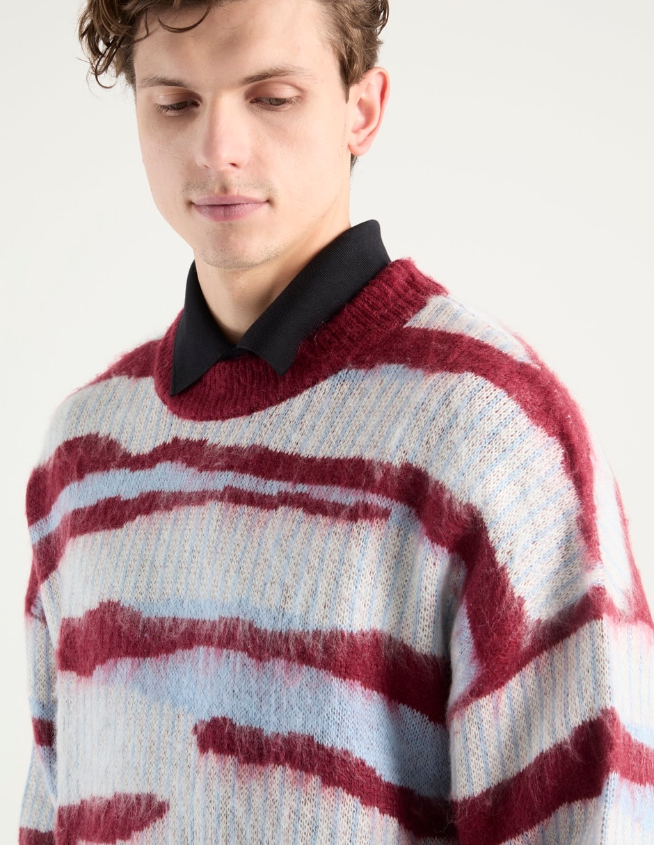 Suéter cuello redondo para hombre 4