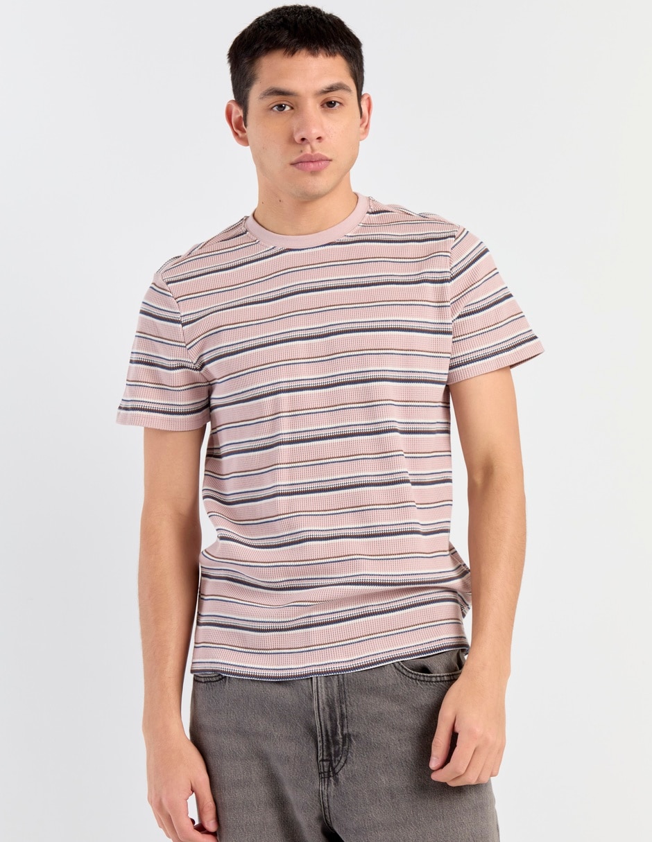 Playera cuello redondo para hombre