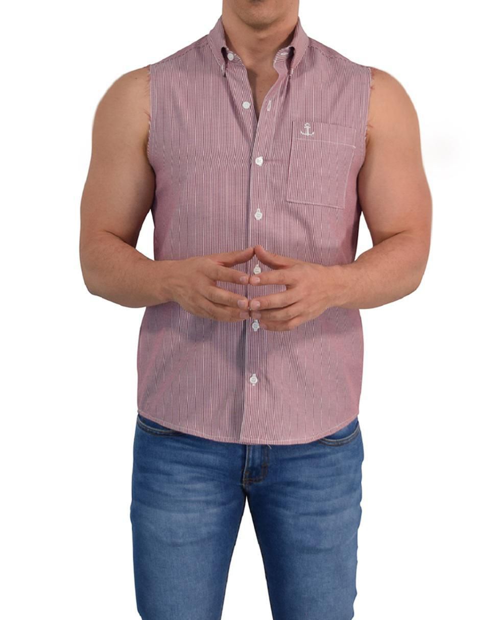 "camisa/sobrecamisa" casual john leopard "de" (si aplica) poliéster "manga" sin manga "para hombre"