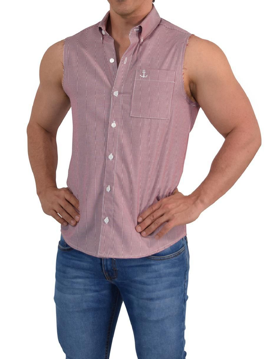 "camisa/sobrecamisa" casual john leopard "de" (si aplica) poliéster "manga" sin manga "para hombre"