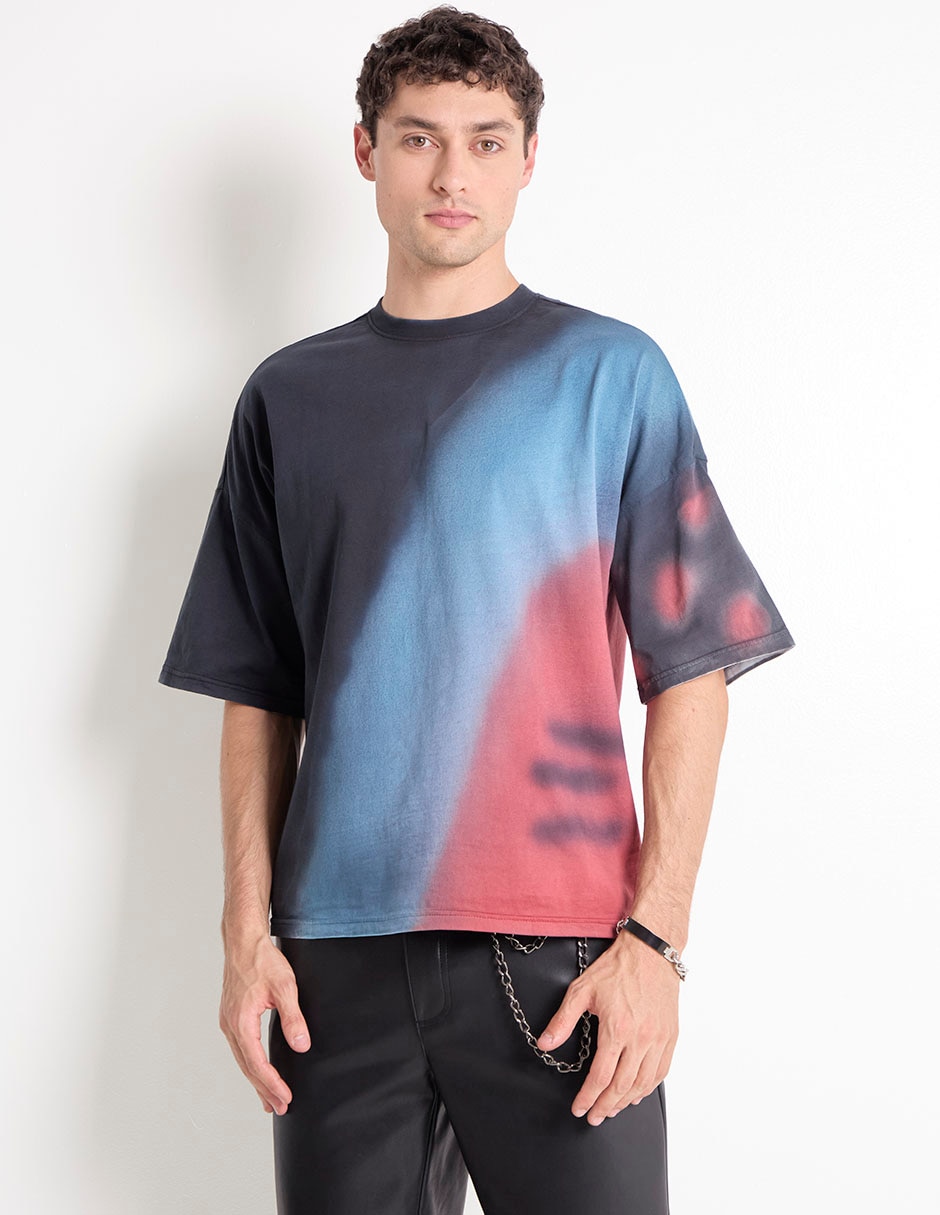Playera cuello redondo para hombre